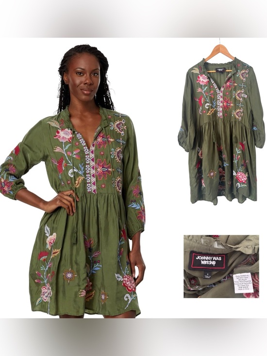 Johnny Was Dresses & Skirts - Johnny Was Workshop Garnet Field Dress